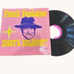 Frank Fontaine Idiot's Delight 1950s Mono Vinyl Record LP Guest Star Records